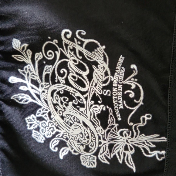 Poof, Sz Sm, Black w 2" of Silver Sequins, Straps Stretch & Adjust - Picture 7 of 7